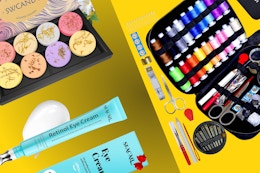 Don't Miss These Under-$5 Amazon Deals: Shower Steamers, Sewing Kit, More card image