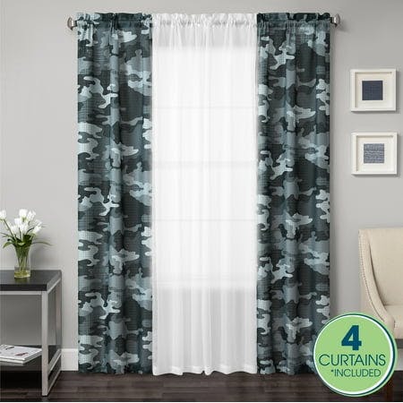 Curtain and Sheers Panel Set