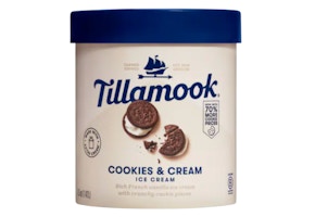 2 Tillamook Ice Cream Tubs
