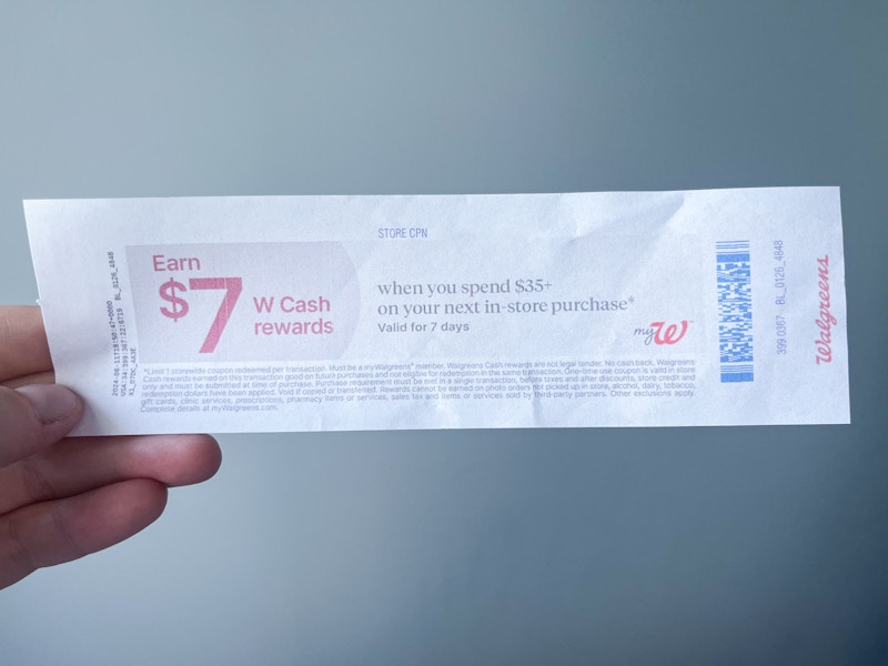 walgreens cash booster coupon