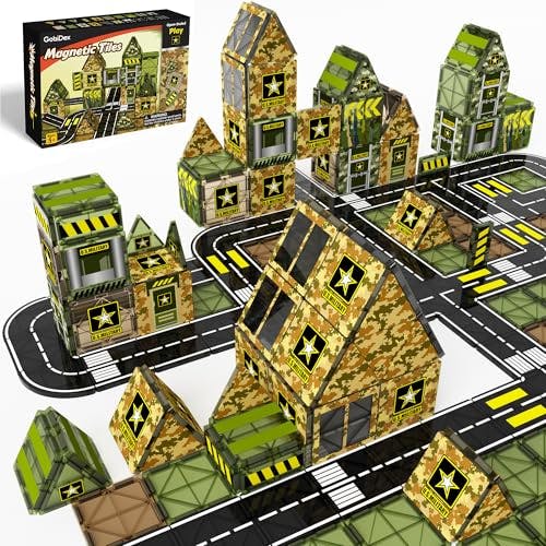 Magnetic Tiles Army Set