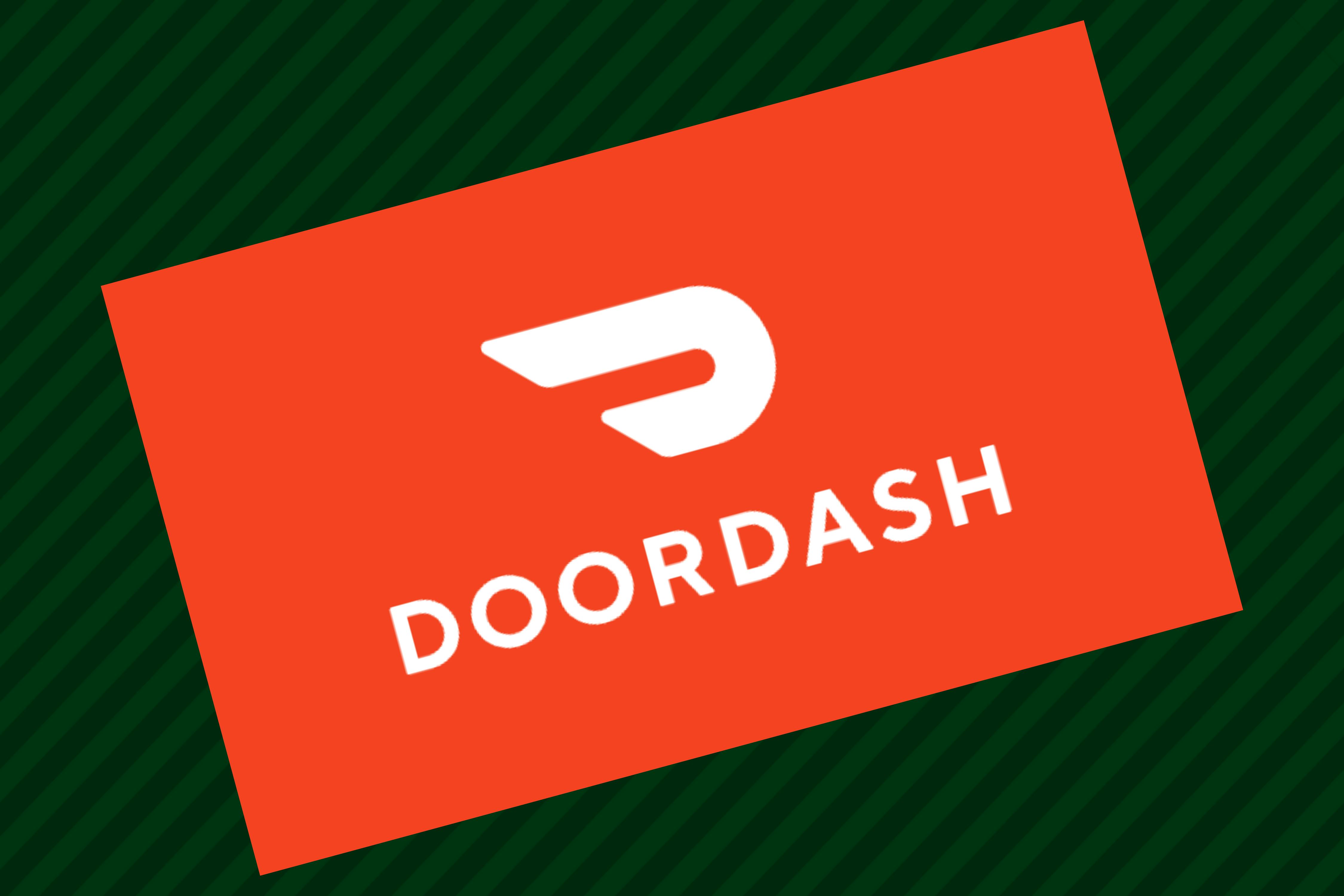 DoorDash Gift Card KCL holiday template