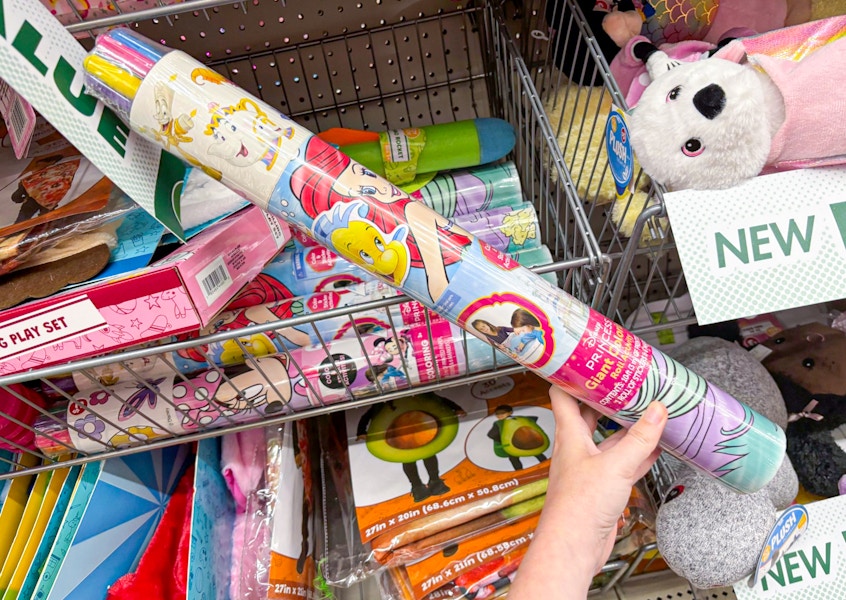 dollar tree disney giant coloring roll