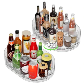 Lazy Susan Organizer 2-Pack