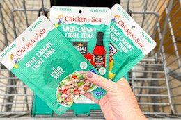 Chicken of the Sea Tuna Pouches, Only $0.59 at Kroger card image