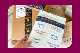 amazon boxes on a porch