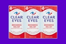 Clear Eyes Redness Eye Relief Eye Drops 3 ct