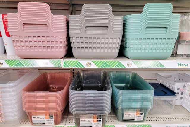 Get Organized With the New Pastel Storage Line at Dollar Tree card image
