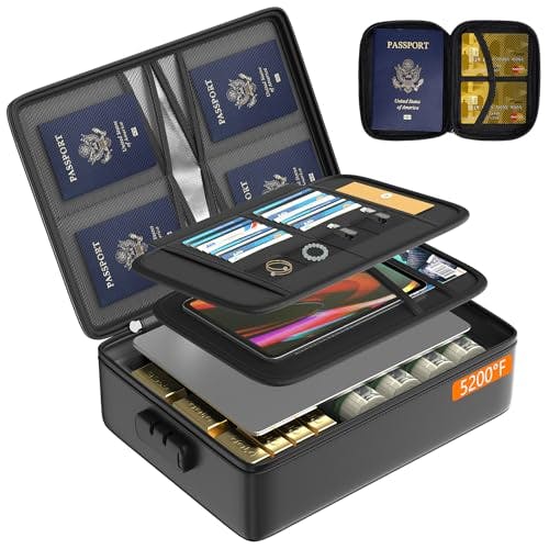 Fireproof Document Organizer