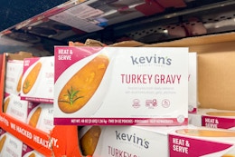 Kevin’s Natural Foods Turkey Gravy 2-Pack, Only $8.99 at Costco card image