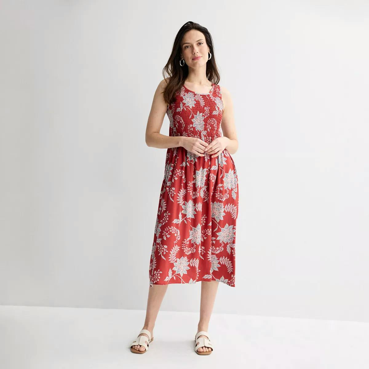Croft & Barrow Women's Midi Dress