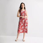 Croft & Barrow Women's Midi Dress