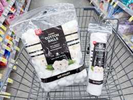 walgreens cotton products in cart