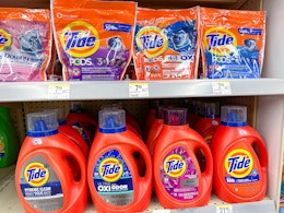 Buy 1 Tide Detergent, Get 1 Free Pack of Tide Pods at Walgreens card image