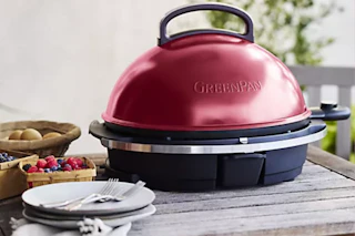 a greenpan portable grill