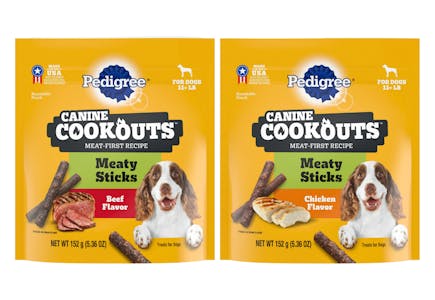2 Pedigree Treat Bags