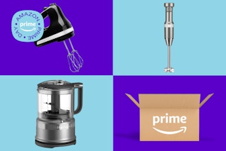 collage of KitchenAid appliances for prime day
