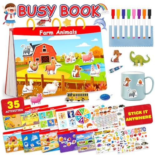Kids' Montessori Busy Book