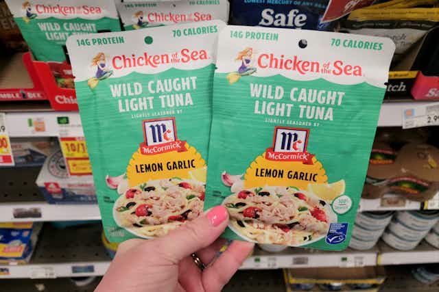 Chicken of the Sea Tuna Pouches, Only $0.50 at Kroger card image