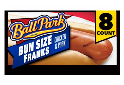 3 Ball Park Hot Dogs Packs