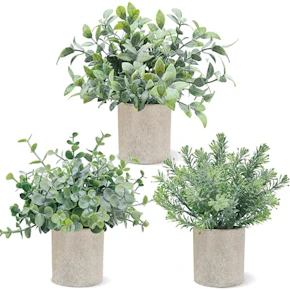 Fake Plants 3-Pack