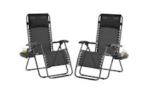 Yaheetech Zero Gravity Chair Set