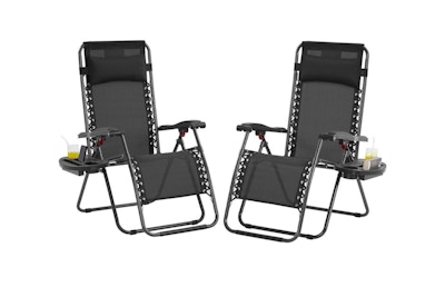 Yaheetech Zero Gravity Chair Set