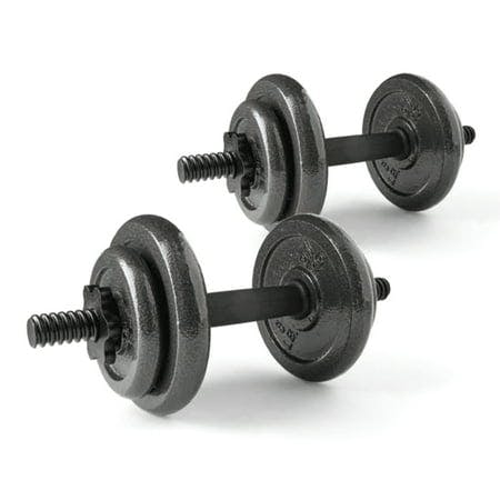 Adjustable Cast Iron Dumbbell Set