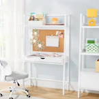 Kids Ladder Desk with Bulletin Board