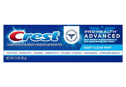 3 Crest Pro-Health Toothpastes