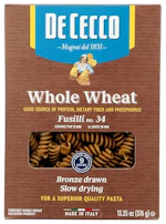 De Cecco Whole Wheat Fusilli