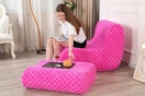 Bean Bag Chair with Ottoman