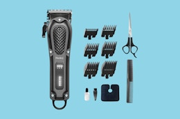 Rechargeable Hair Clippers 13-Piece Set, Only $16 on Amazon card image