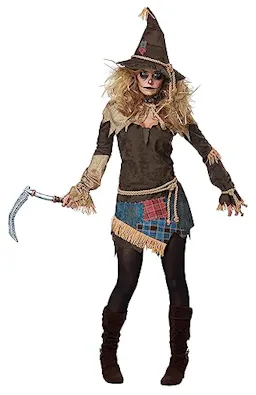 Creepy Scarecrow Women's Costume