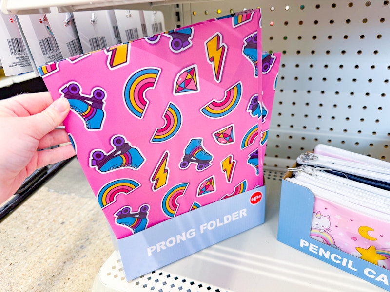 dollar tree prong folder