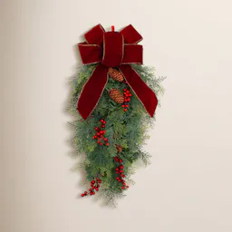 Lighted Artificial Swag