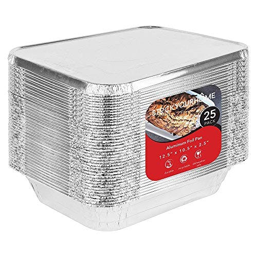 Disposable Aluminum Pans with Lids