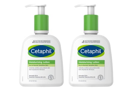 2 Cetaphil Lotions