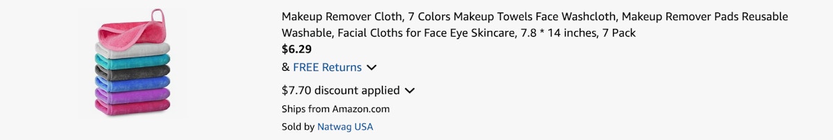 Amazon Makeup Remover Cloth 2025 2