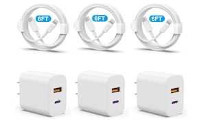 iPhone Charger and Block 3-Pack