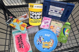 cart full of items