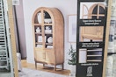 members mark enzo bookcase stock in store