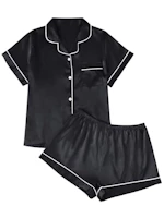 Women's Silk Satin Pajama Set