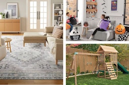 My Favorite Sam's Club Clearance: KidKraft Swing Set, Washable Rugs, More card image