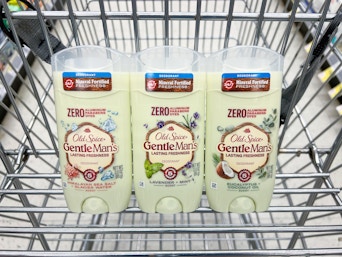 Old Spice Deodorant in cart