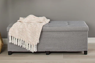 Collapsible Storage Bench QVC