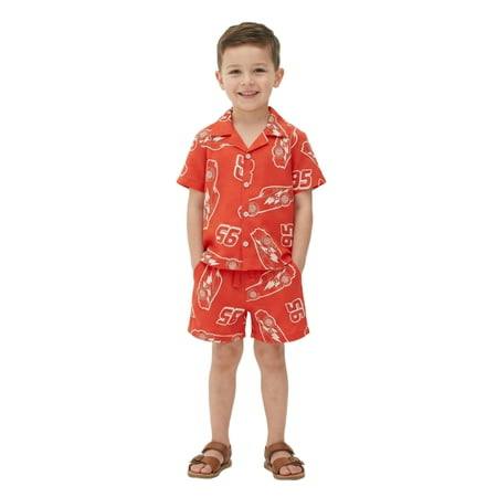 Toddler Cars Resort Short Set