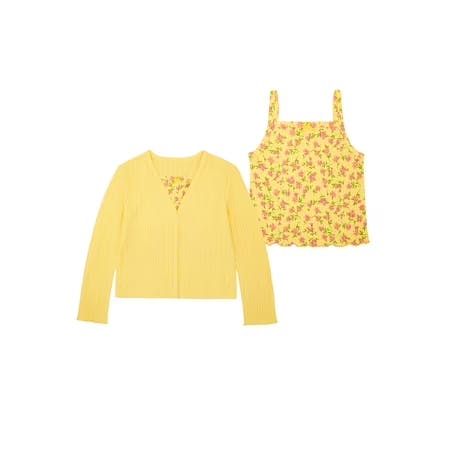 Kids' Cami and Cardigan Set