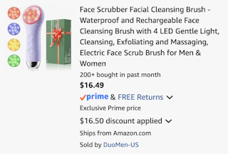 Amazon Smart LED Facial Cleansing Brush 2026 2
