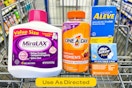miralax one a day aleve cart walmart